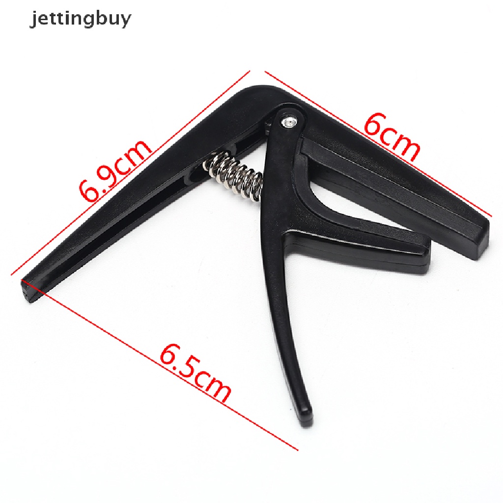 Kẹp capo 1 tay JETTING bằng nhựa thép thay đổi nhanh chuyên nghiệp cho đàn Ukulele