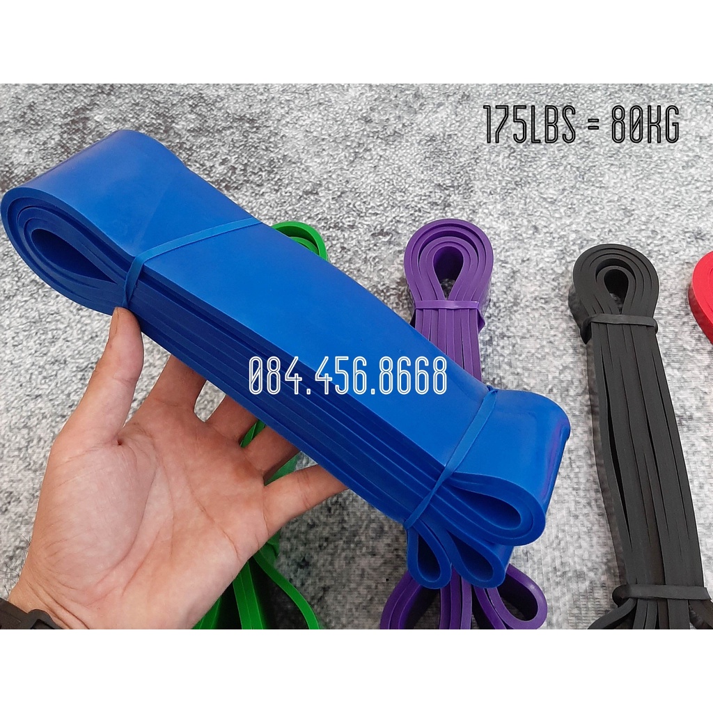 Dây Kháng Lực, Dây Cao Su Đàn Hồi Dobetter Trợ Lực Power Band Cao Cấp Tập Gym Thể Hình Nam Và Nữ