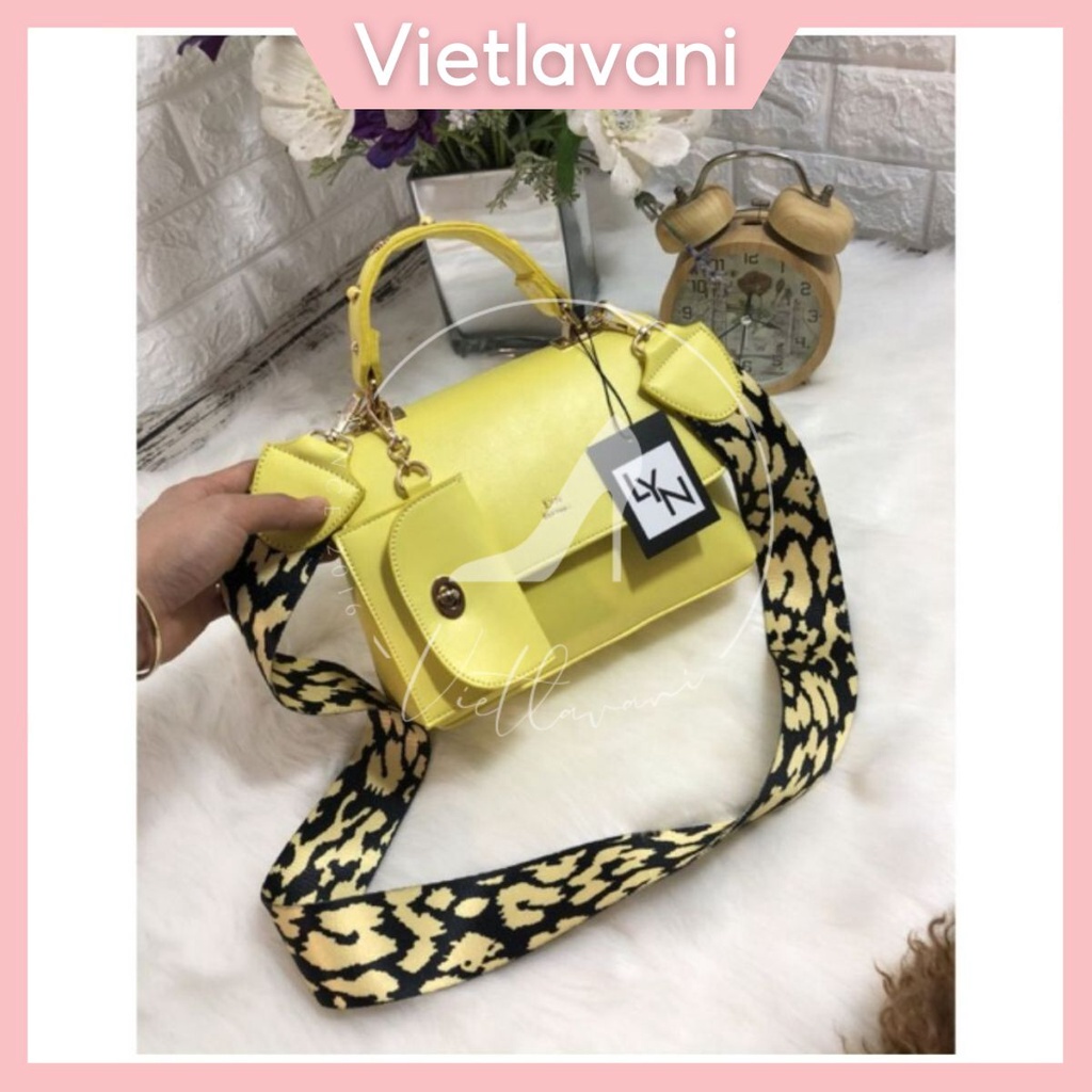 Túi Lyn dây thổ cẩm xuất dư kèm ví NTT