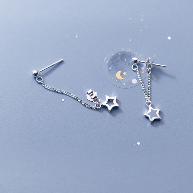 Bông tai bạc S925 We Flower họa tiết ngôi sao phong cách Hàn Quốc thời trang cho nữ