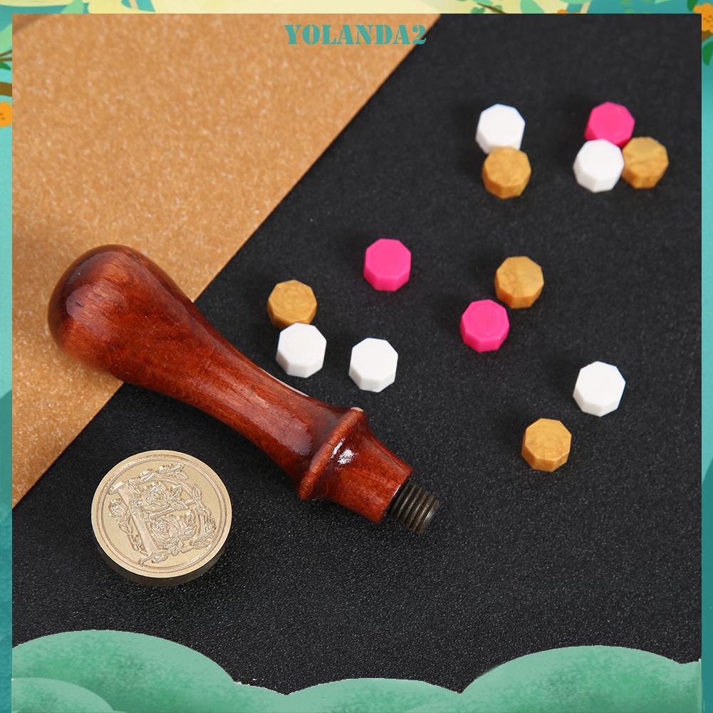 Đầu Con Dấu Sáp 25Mm Hình Hoa Hồng Cổ Điển