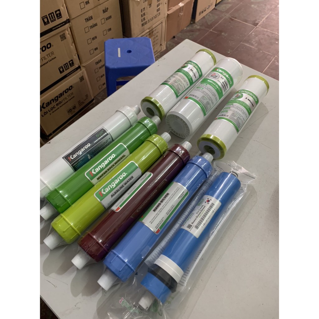 Combo 9 Lõi Lọc Nước Kangaroo ♥️ Lõi Lọc Nước Kangaroo Số 1,2,3,4,5,6,7,8,9 ♥️ Lõi Lọc Nước | BigBuy360 - bigbuy360.vn
