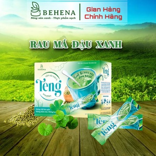 2 hộp bột rau má đậu xanh teng - giải khát hộp 150g