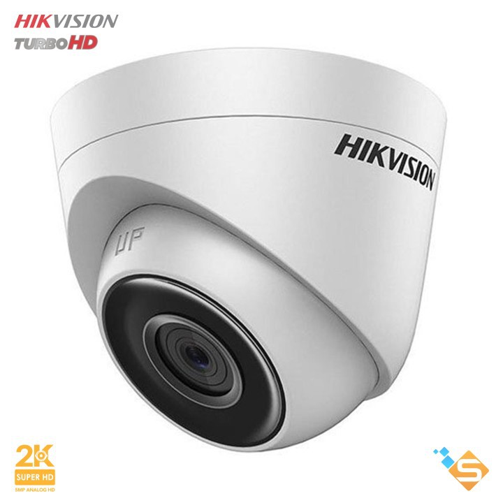 Camera Dome HD-TVI 5.0MP HIKVISION DS-2CE56H0T-ITP - Bảo Hành Chính Hãng 2 Năm