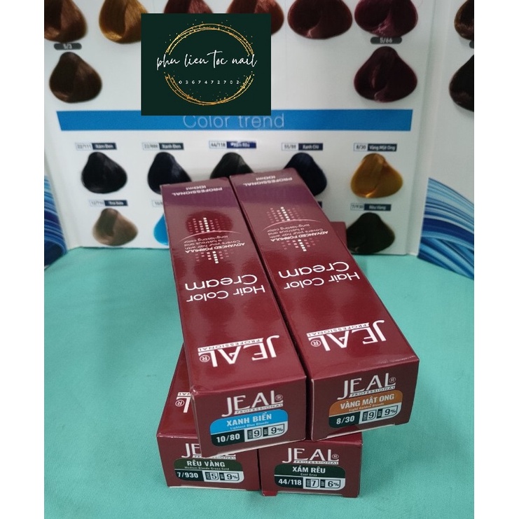 Màu nhuộm thời trang JEAL không kèm oxy trợ nhuộm- Trường Thọ, TĐ