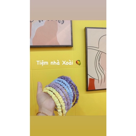 Bờm tóc vải nhún