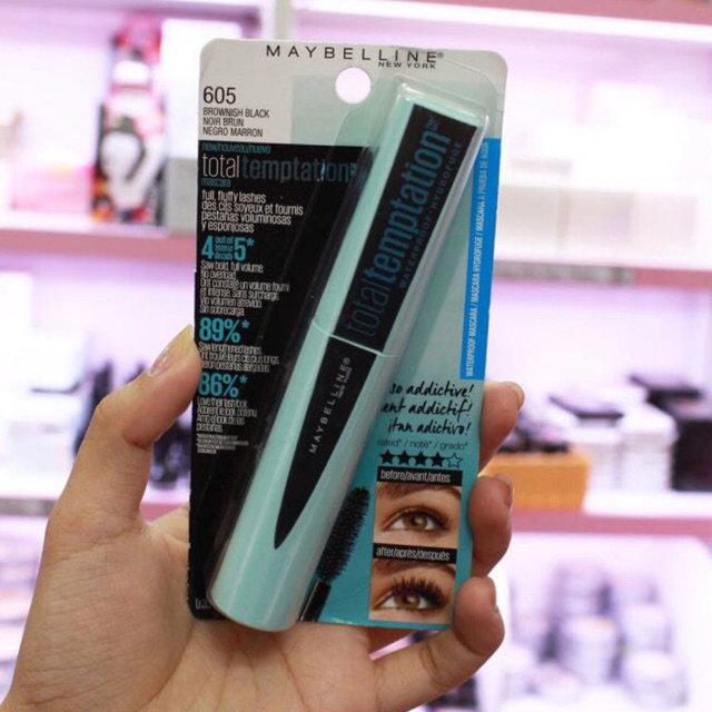 MASCARA CHỐNG THẤM NƯỚC MAYBELLINE TOTAL TEMPTATION WATERPROOF