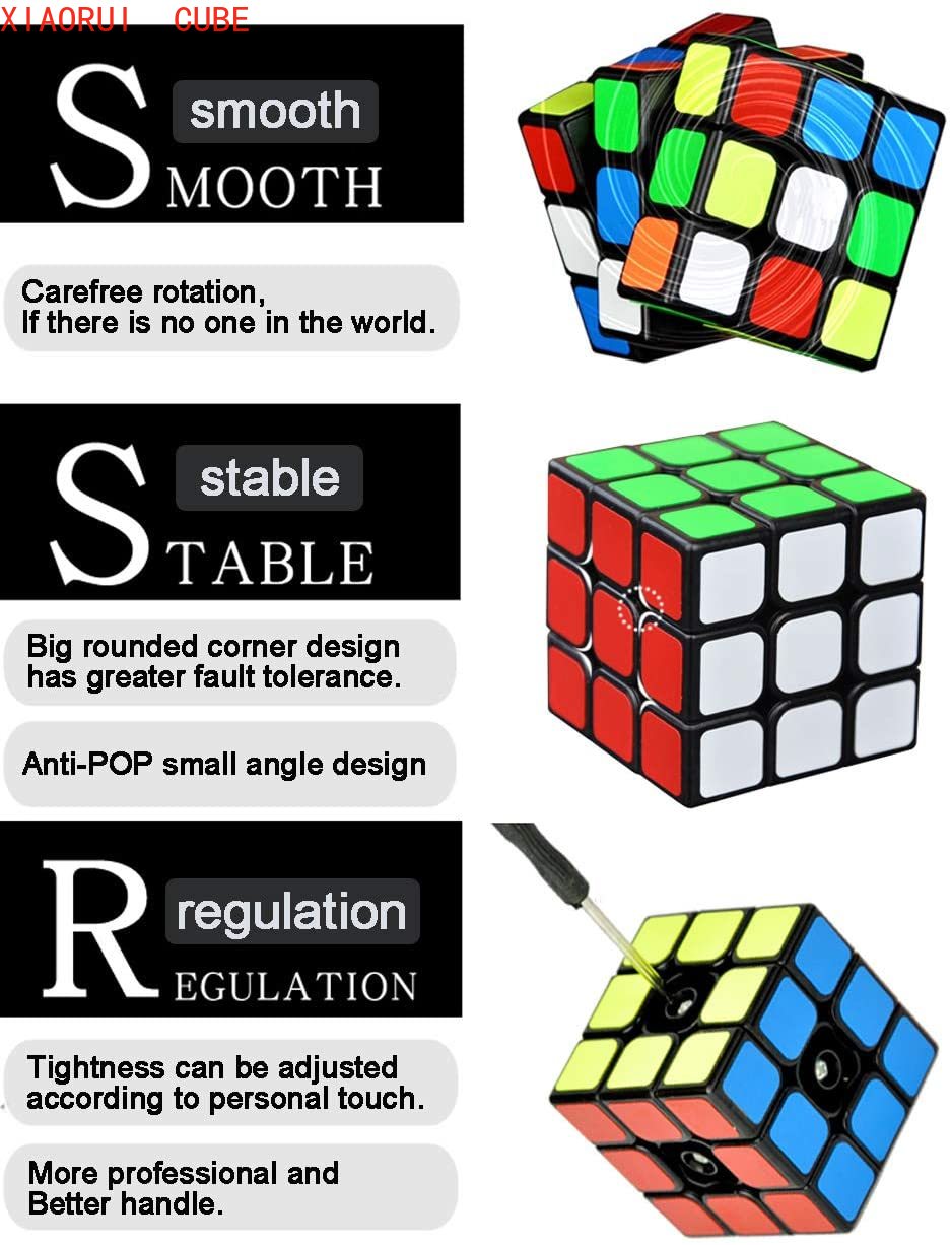Bộ Khối Rubik 2x2 X 2 3x3 X 3 Siêu Bền Cho Người Lớn Và Trẻ Em 2x2 + 3x3