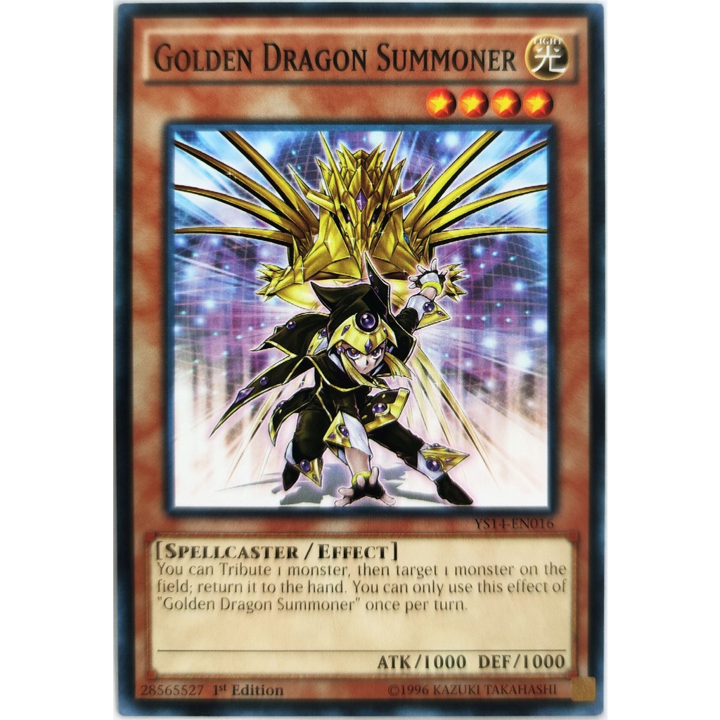 [Thẻ Yugioh] Golden Dragon Summoner |EN| Common