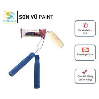  Thành Công - Cọ Lăn chỉ mini sơn dầu cán xanh loại Chuẩn - Loại 3cm 6cm 10cm - Lông mịn. 