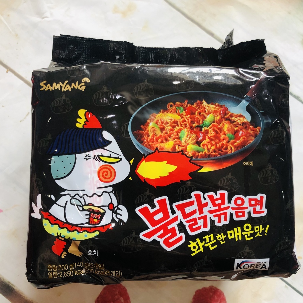 MÌ CAY SAMYANG loại 140g ngon thơm đầy dinh dưỡng