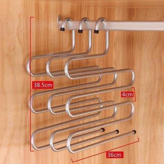 MÓC TREO QUẦN INOX 5 TẦNG..