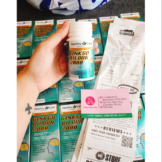 BỔ NÃO GINKGO BILOBA 2000 | BigBuy360 - bigbuy360.vn