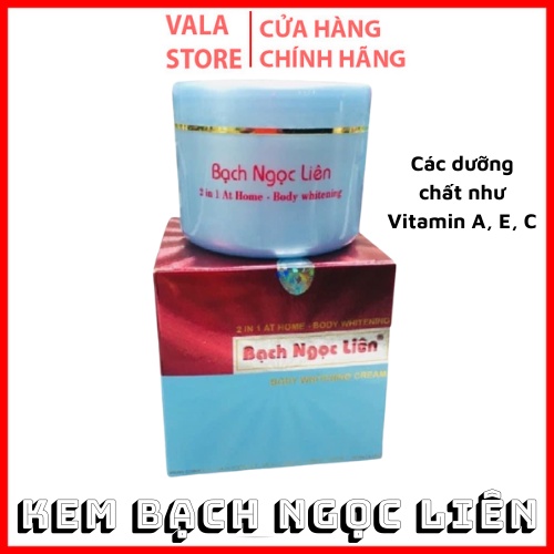 Kem dưỡng trắng da bạch ngọc liên Whitening 2 in 1 At Home (90g)