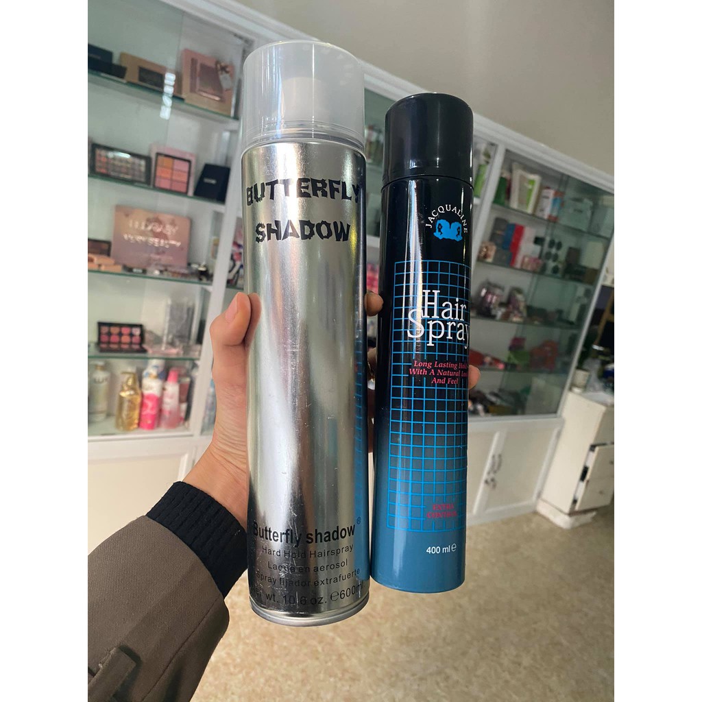 Keo xịt tóc Jacqualine hair spray 400ml