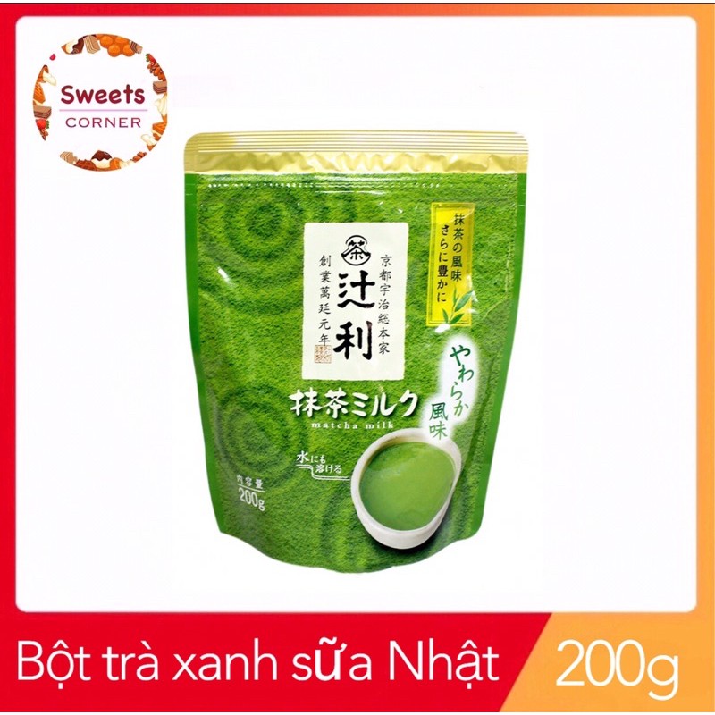 Bột trà xanh sữa Matcha Milk Nhật Bản 200g