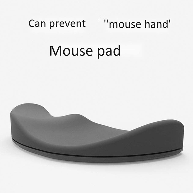 【COD】 Mouse Wrist Rest Silicone Hand Cushion Soft Pad Durable Office Palm/Hand/Wrist Support Moves with Wrist