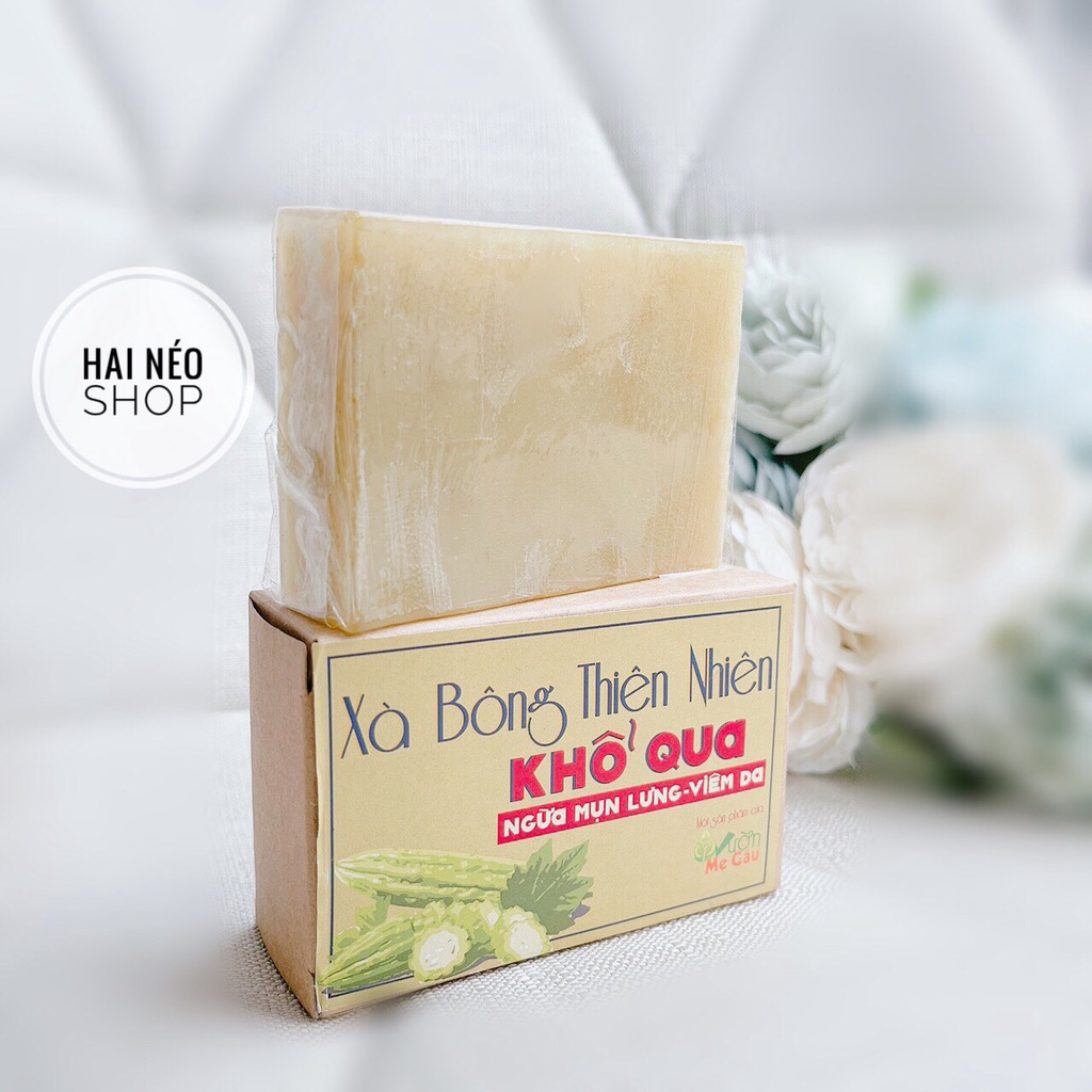 [tặng kèm túi lưới tạo bọt] Xà bông handmade giữ trọn 100% Glycerin tự nhiên dưỡng da sáng mịn