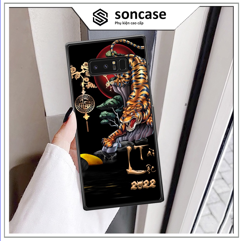 Ốp Samsung Note 8 in hình tài lộc,mã đáo ốp lưng cao cấp chất lượng
