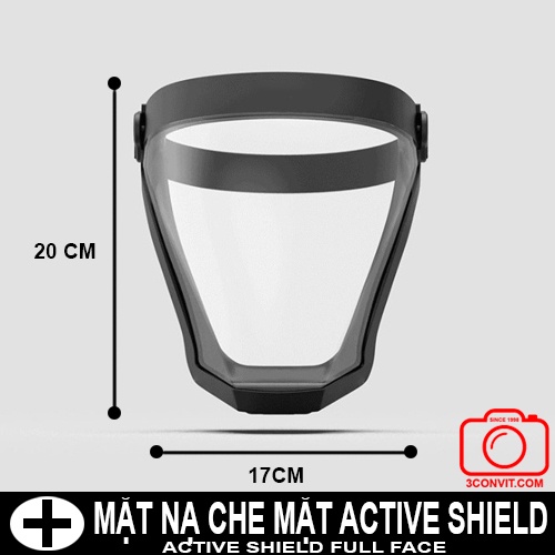 Kính Chống Giọt Bắn PVC Cao Cấp Acitve Shield