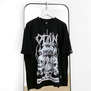 Áo thun Oversize Beware of the wolves, áo phông T shirt nam nữ unisex, Odin Clothing