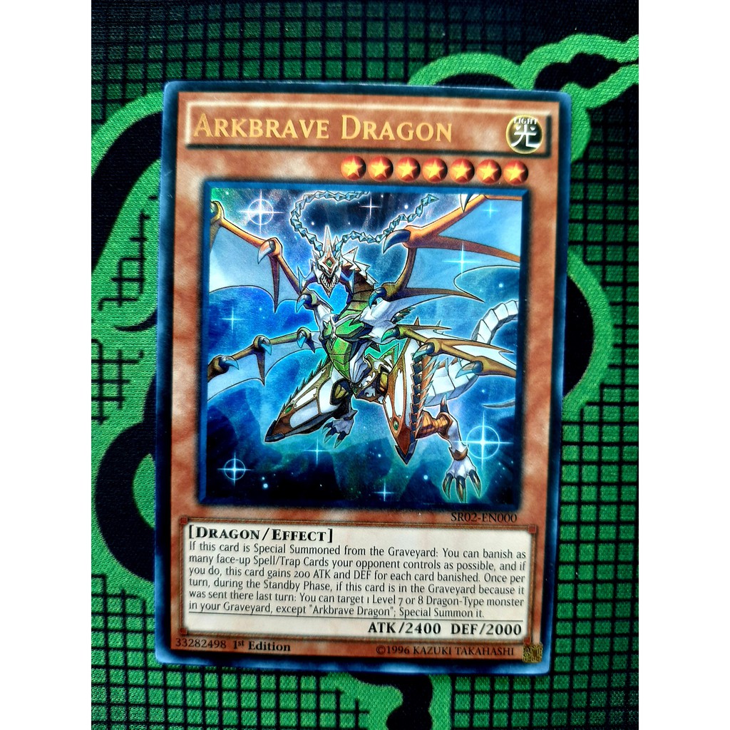 THẺ BÀI YUGIOH Monster Arkbrave Dragon - Ultra Rare 1st Edition