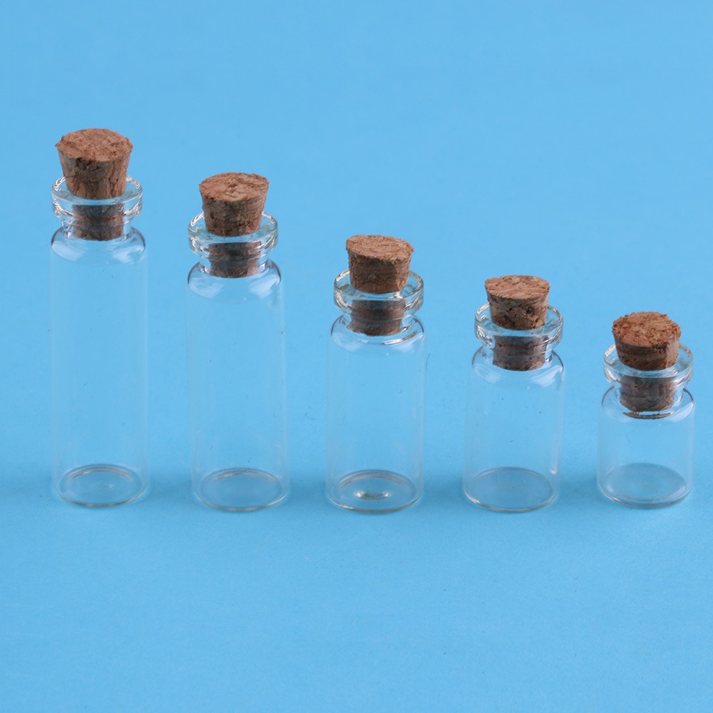 Daphne Lọ Thủy Tinh Nhỏ Trong Suốt Đựng Điều Ước