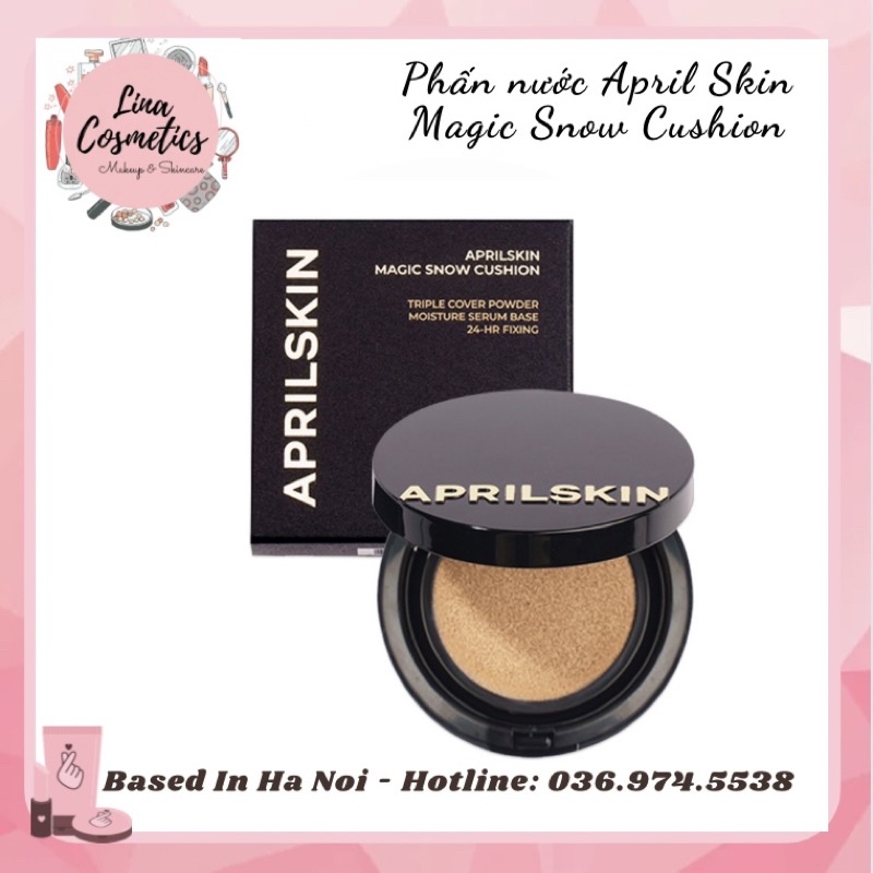 Phấn Nước April Skin Magic Snow Cushion SPF50 PA+++