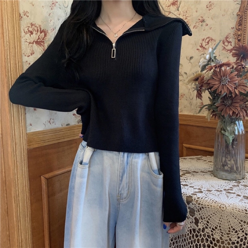 Quần áo mùa thu mới cho phụ nữ 2021, áo mùa xuân, kiểu mới, áo len dài tay, áo khoác nổ, mỏng | BigBuy360 - bigbuy360.vn