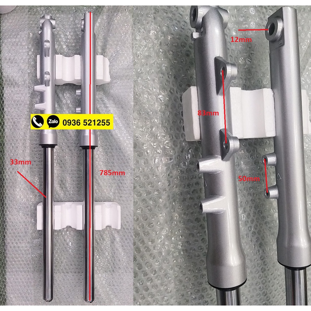 Bộ giảm xóc trước phuộc trước ty 33  YAMAHA Virago XV125 XV250