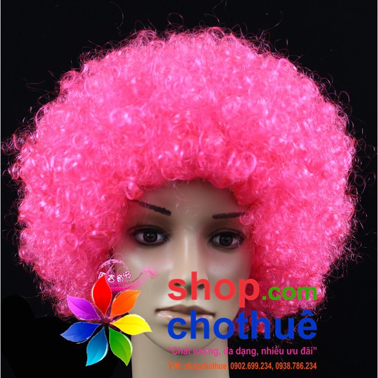 Tóc Xù Chú Hề Nhiều Màu