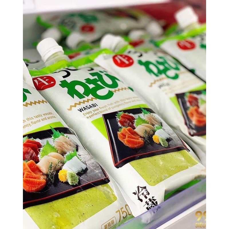 Wasabi 505 - Mù Tạt Tươi Nama Wasabi 750Gr - Dạng tuýp  -
