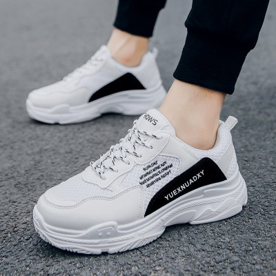 Giày thể thao nam sneakers - trắng sườn chữ siêu chất | BigBuy360 - bigbuy360.vn