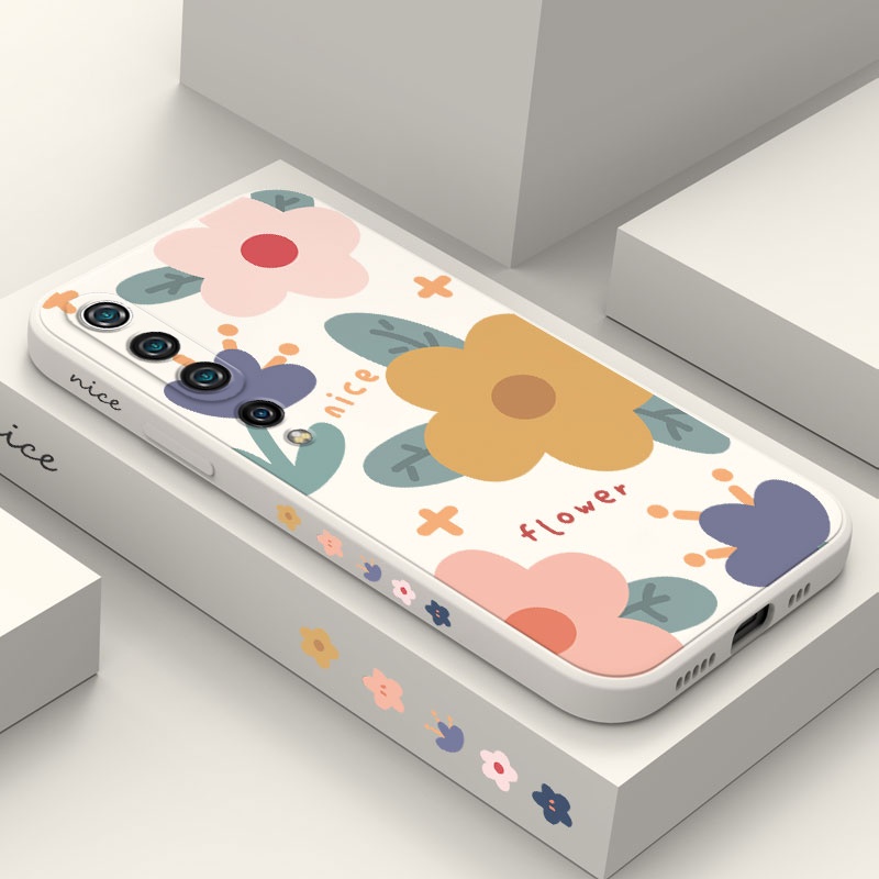 Ốp Điện Thoại Silicon Họa Tiết Hoa Hướng Dương Bảo Vệ Toàn Diện Cho Xiaomi Mi 10 Pro Lite 10S 9 8