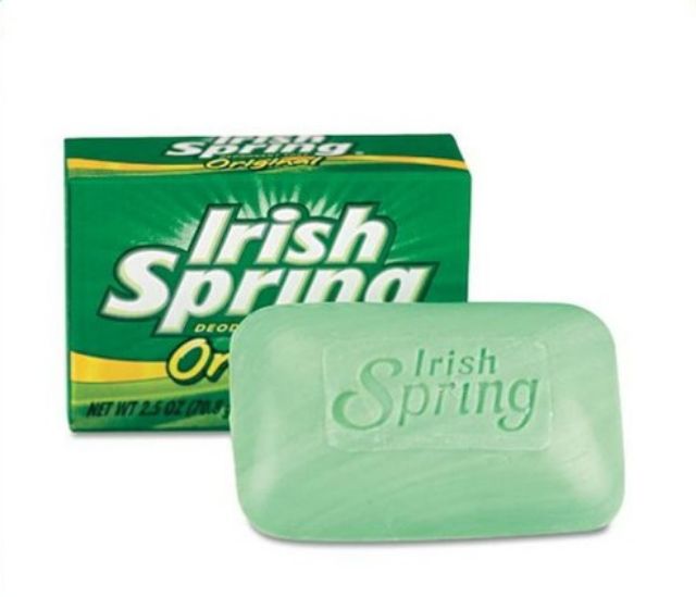 Xà bông cục diệt khuẩn Irish Spring Deodorant Soap Original - 104.8g