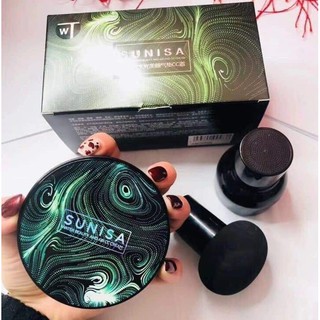 Phấn nước Air Cushion BB Cream hiệu SUNISA giúp che khuyết điểm tích hợp đầu mút trang điểm
