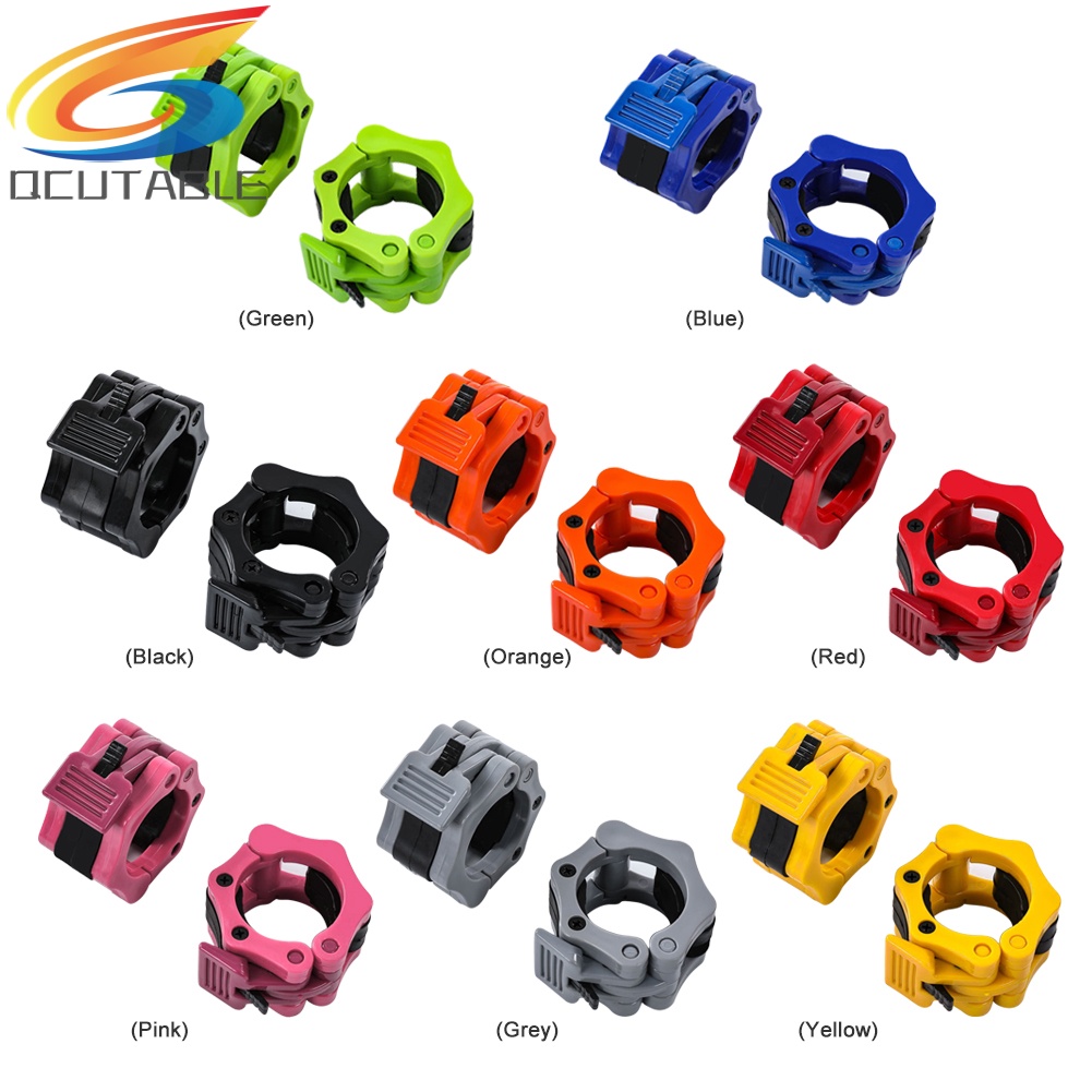 Set 2 khoá thanh đòn dạng kẹp dùng cố định tạ tay khi tập thể hình