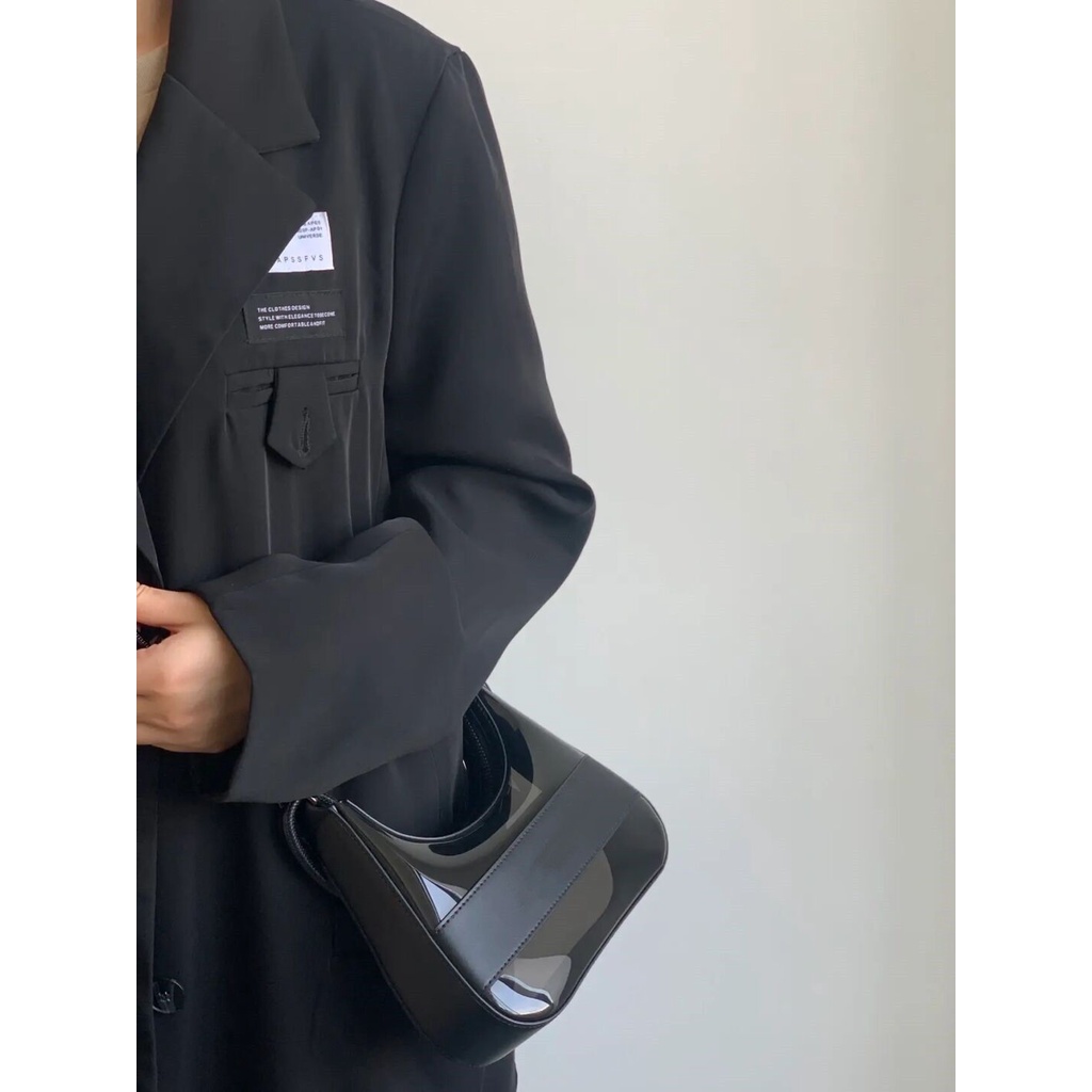 Túi đeo dưới cánh tay Phối Dây Xích Thời Trang Mùa Hè 2022 Sang Trọng Cho Nữ