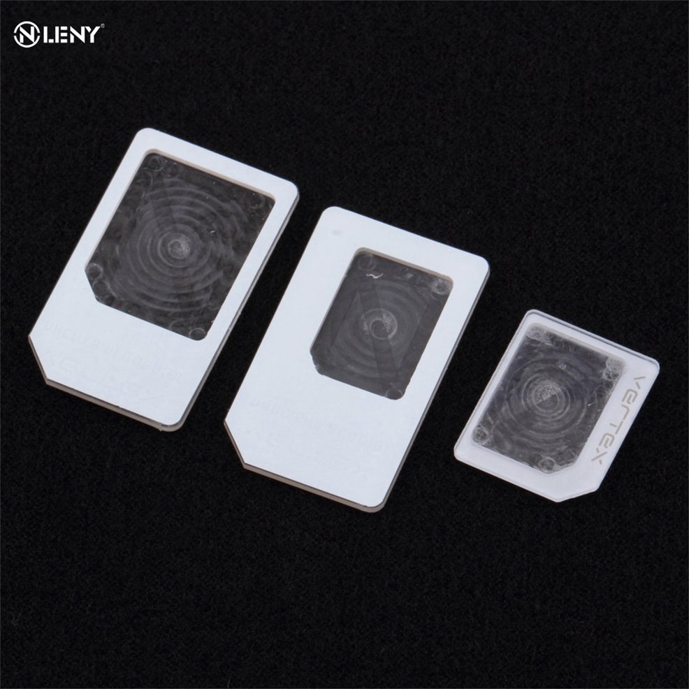 Set 3 Khay Chuyển Đổi Từ Sim / Rm1 Sang Micro Cho Iphone 5