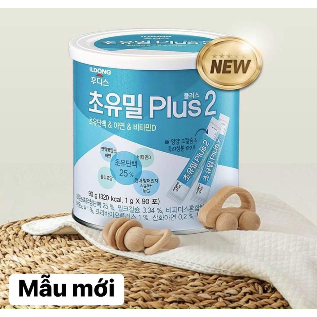 SỮA NON ILDONG PLUS SỐ 1, 2 100G [HÀN QUỐC]