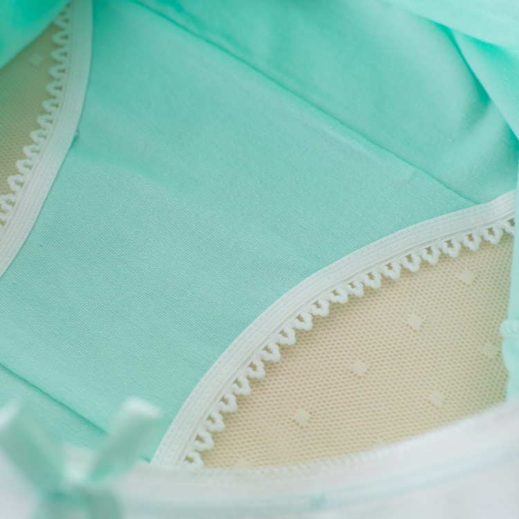 (Chọn màu, che tên) Quần lót nữ quần chip nữ cotton ren siêu trẻ trung dễ thương