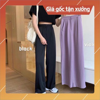 Sỉ 🌸 Quần Culottes Dáng Dài Eo Thon Chất Vitek
