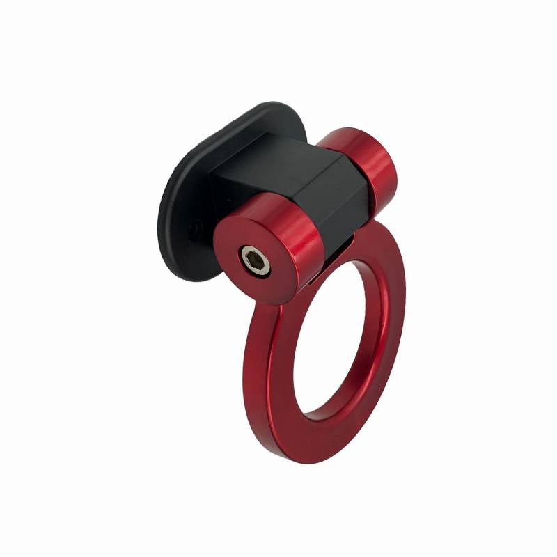 2022 New Car Universal Modification Trailer Rope Decorative Hook Personality Trailer Rope Hook Traction Belt Front Bumper Adhesive Type t8cP