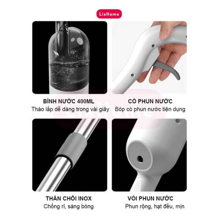 Chổi Lau Nhà Bình Xịt Phun Sương Tự động