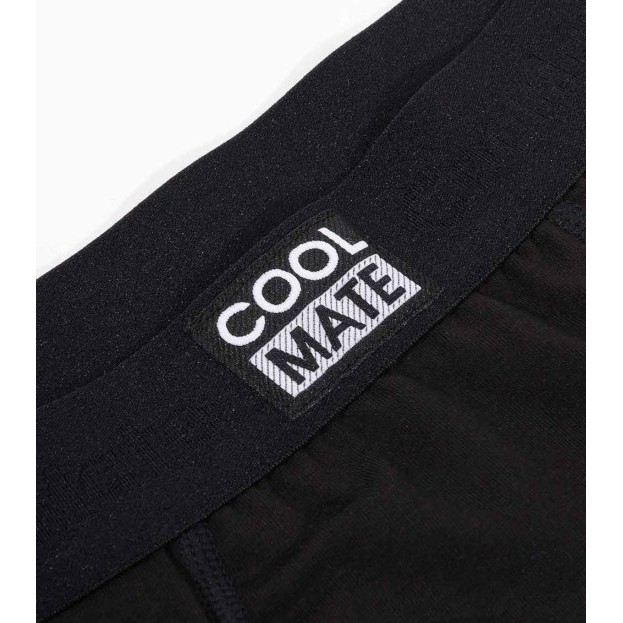 Combo 2 quần lót nam Trunk Super BaveT thiết kế đặc biệt màu đen chất liệu Bamboo kháng khuẩn thương hiệu Coolmate