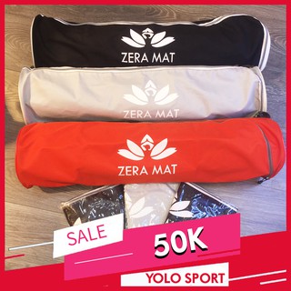 Túi Đựng Thảm Tập Yoga ZERA MAT Vải Dù Hàng Cao Cấp Có Dây Đeo và Khóa Kéo Chắc Chắn