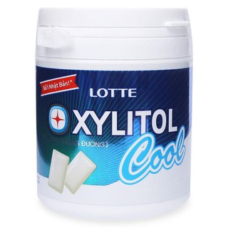 KẹO Gum Lotte Xylitol Cool Hũ 58G