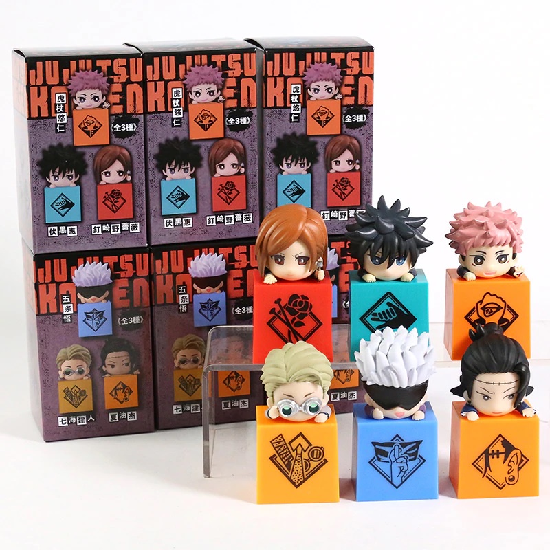Mô hình dễ thương tách set Jujutsu Kaisen Hikkake Figure Set 1 chính hãng Nhật Bản