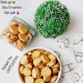 BÁNH QUI KẸP SỮA( vị socola/ trà xanh/ sữa thường)