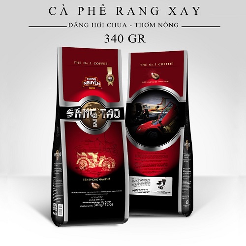 Combo 2 Bịch Cà phê Rang Xay Sáng Tạo 3 - Trung Nguyên Legend - 340gr (Arabica sẻ, gu nhẹ, thơm nồng ấm, chua êm hậu)